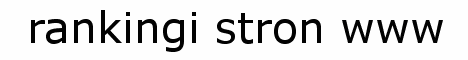 TopLista.pl - Rankingi stron WWW